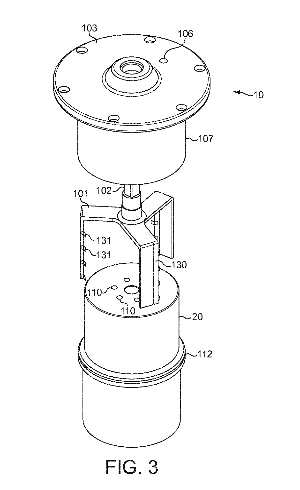 Device and method for preparing cooled or frozen products