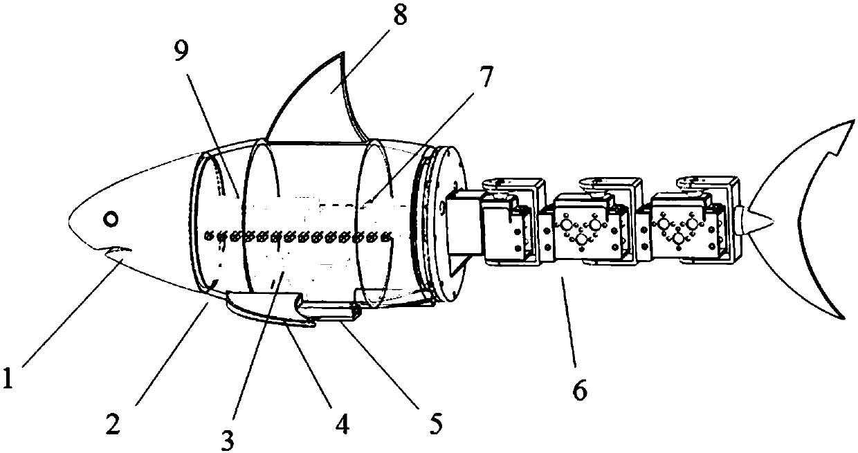 Injection pump and steering engine hybrid-driven underwater robot