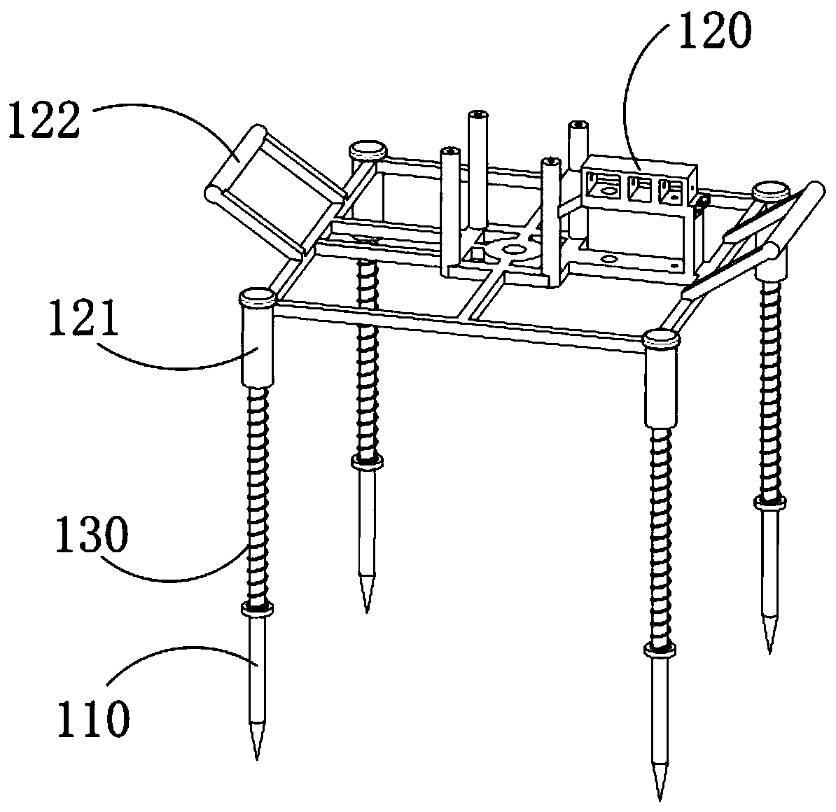 Pit-diameter-adjustable pit digging assembly facilitating nursery stock planting