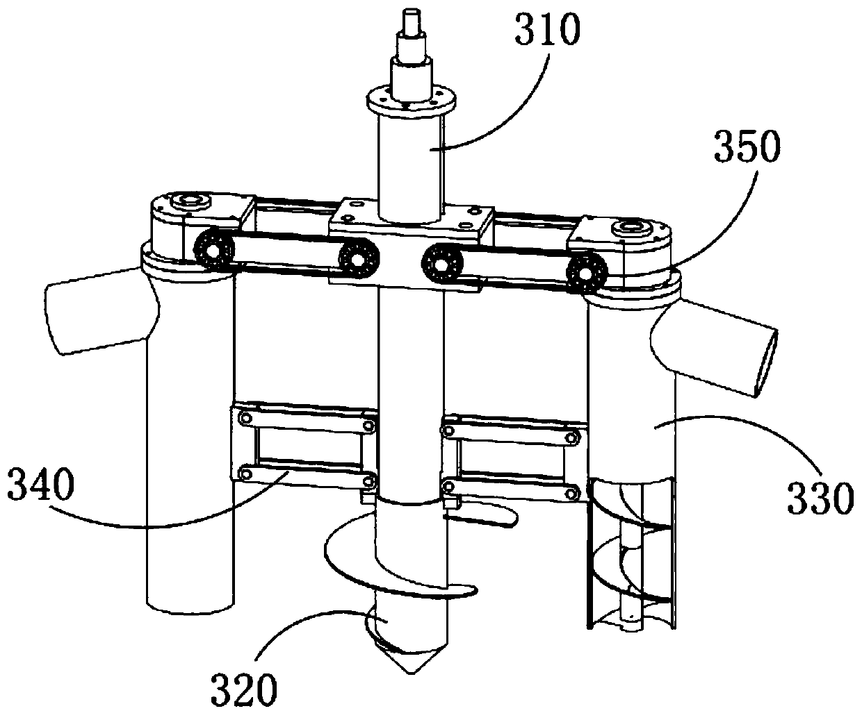 Pit-diameter-adjustable pit digging assembly facilitating nursery stock planting