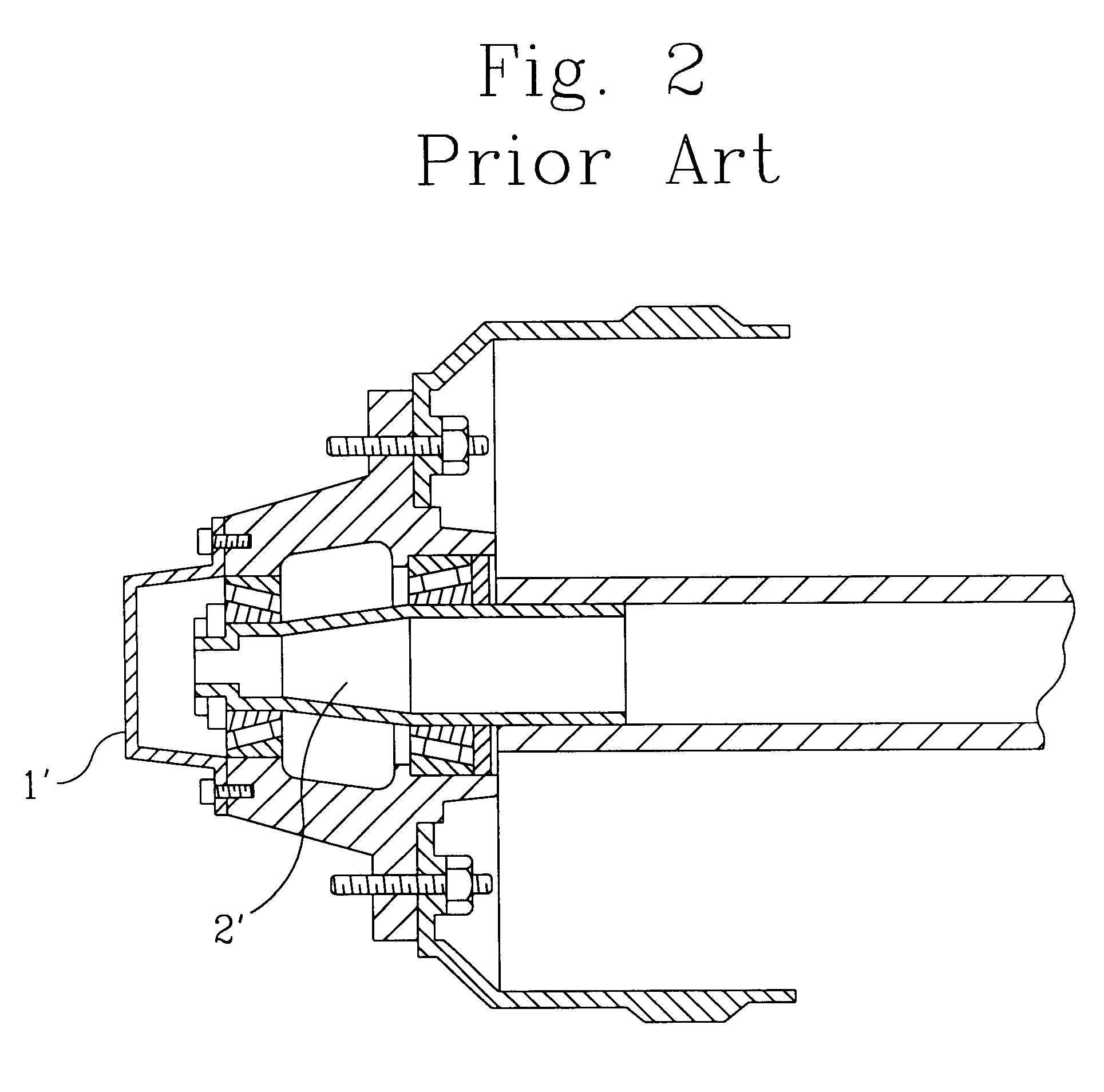 Vent system for an axle and hub assembly