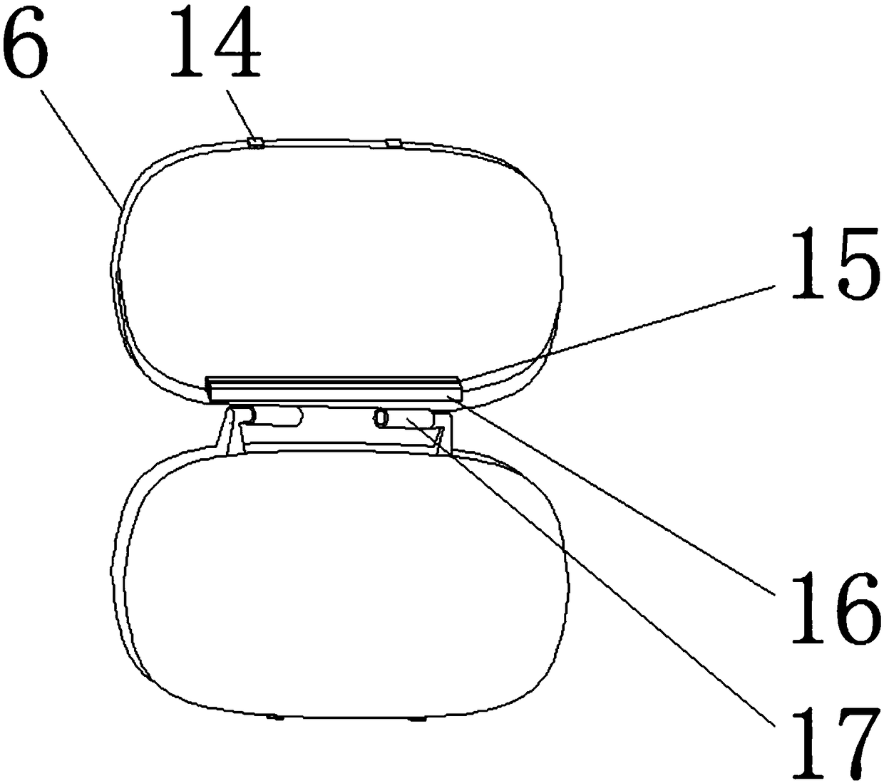 Multifunctional automobile reversing mirror