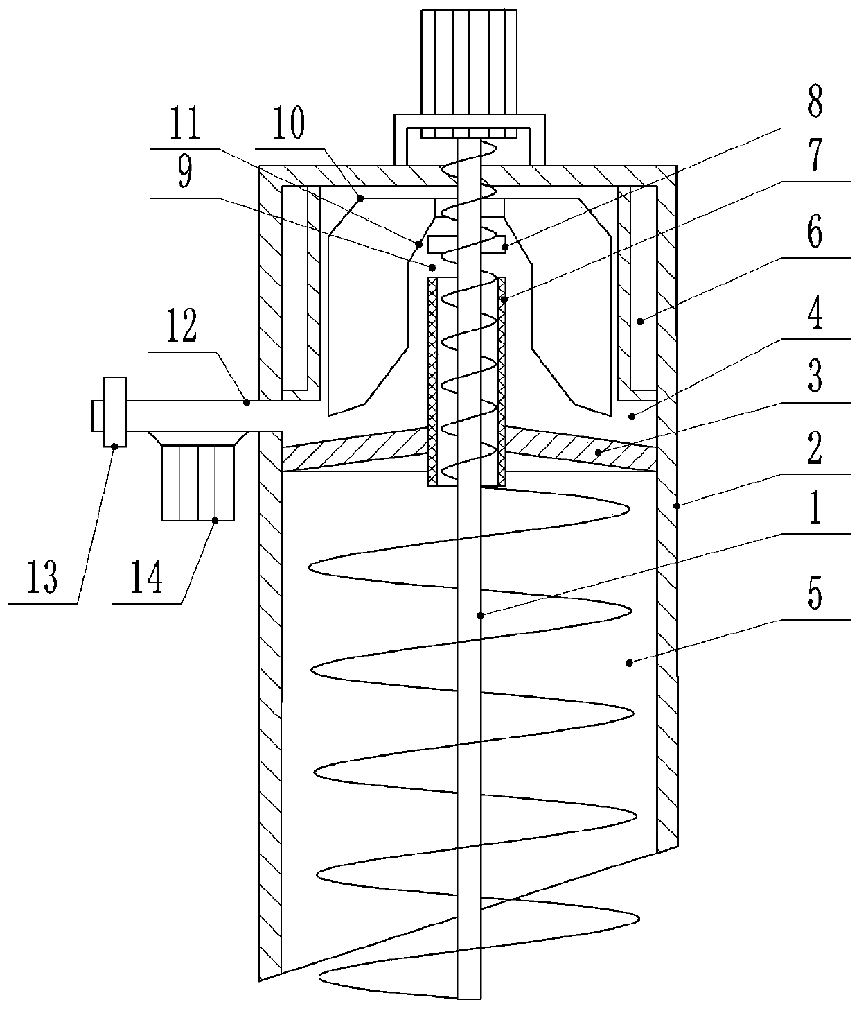 Quantitative indoor solid bitumen rapid heating extraction system