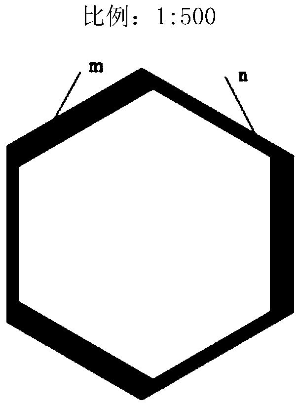 Benzene ring network structure for intaglio printing