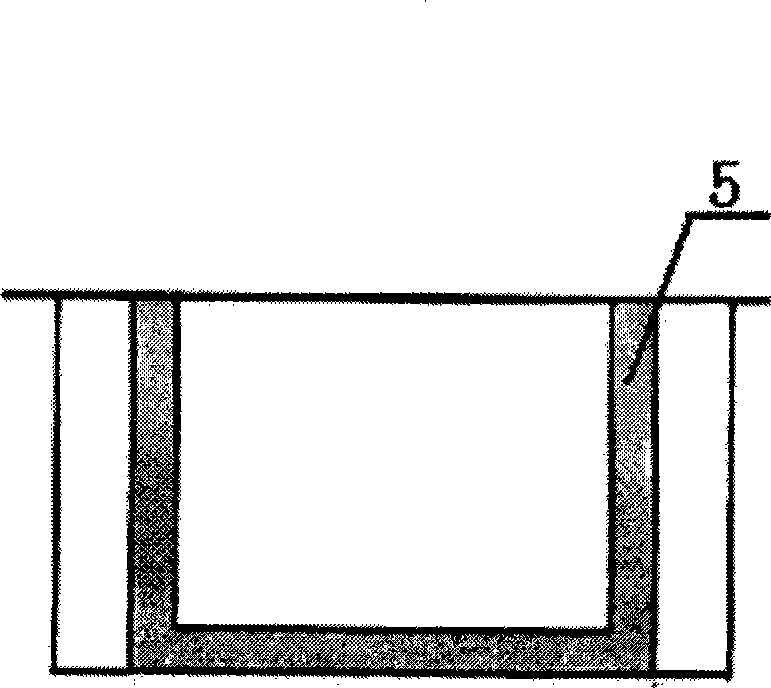 Door of square hyperbaric oxygen chamber