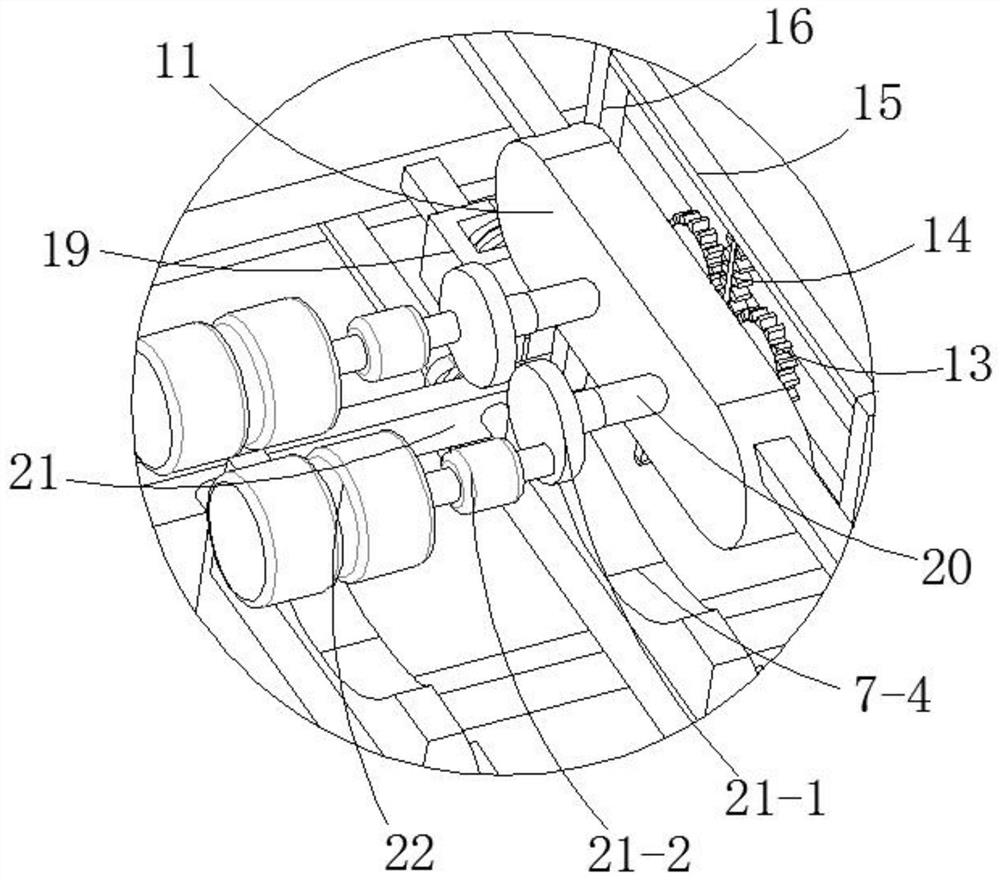 A kind of equipment for cleaning the surface of steel pipes for construction