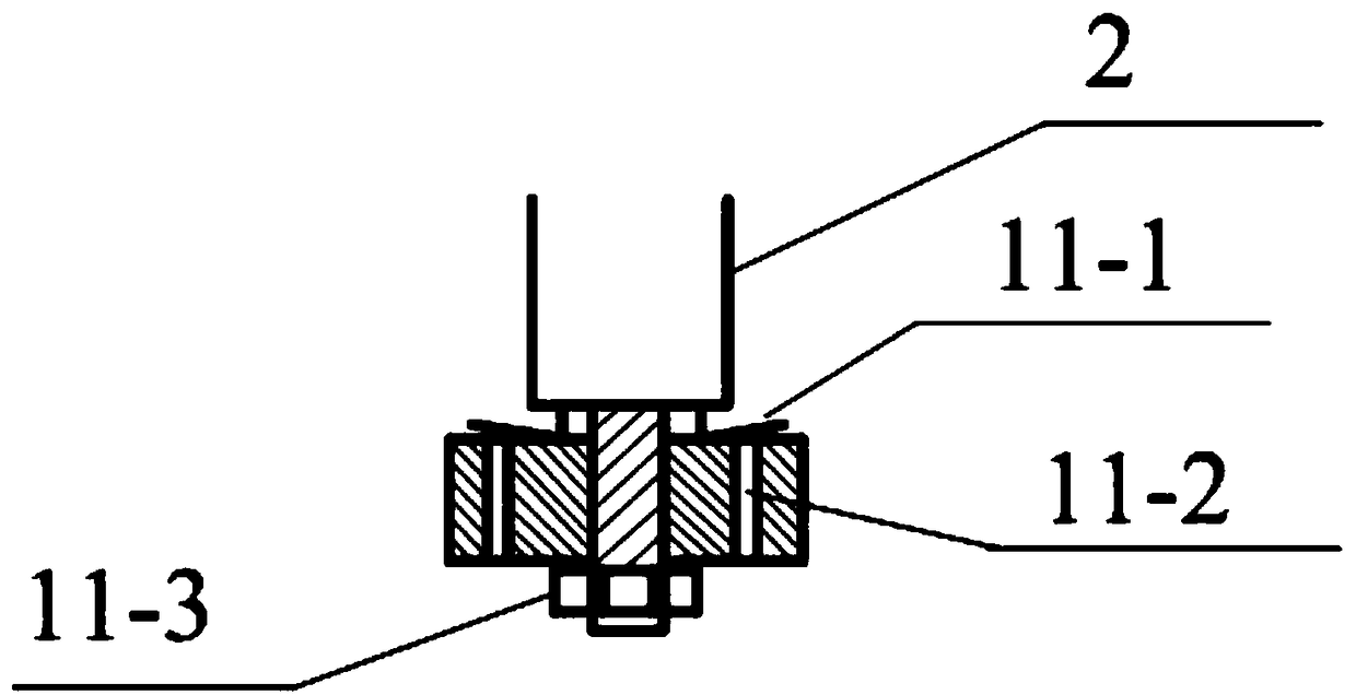 External piezoelectric ceramic variable damping damper