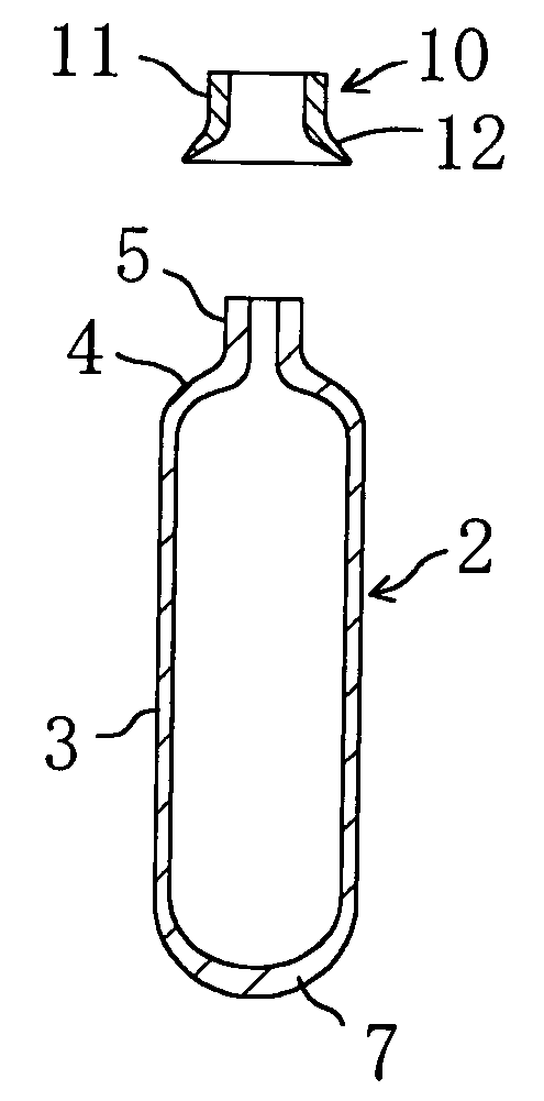 High-pressure tank and method for fabricating the same