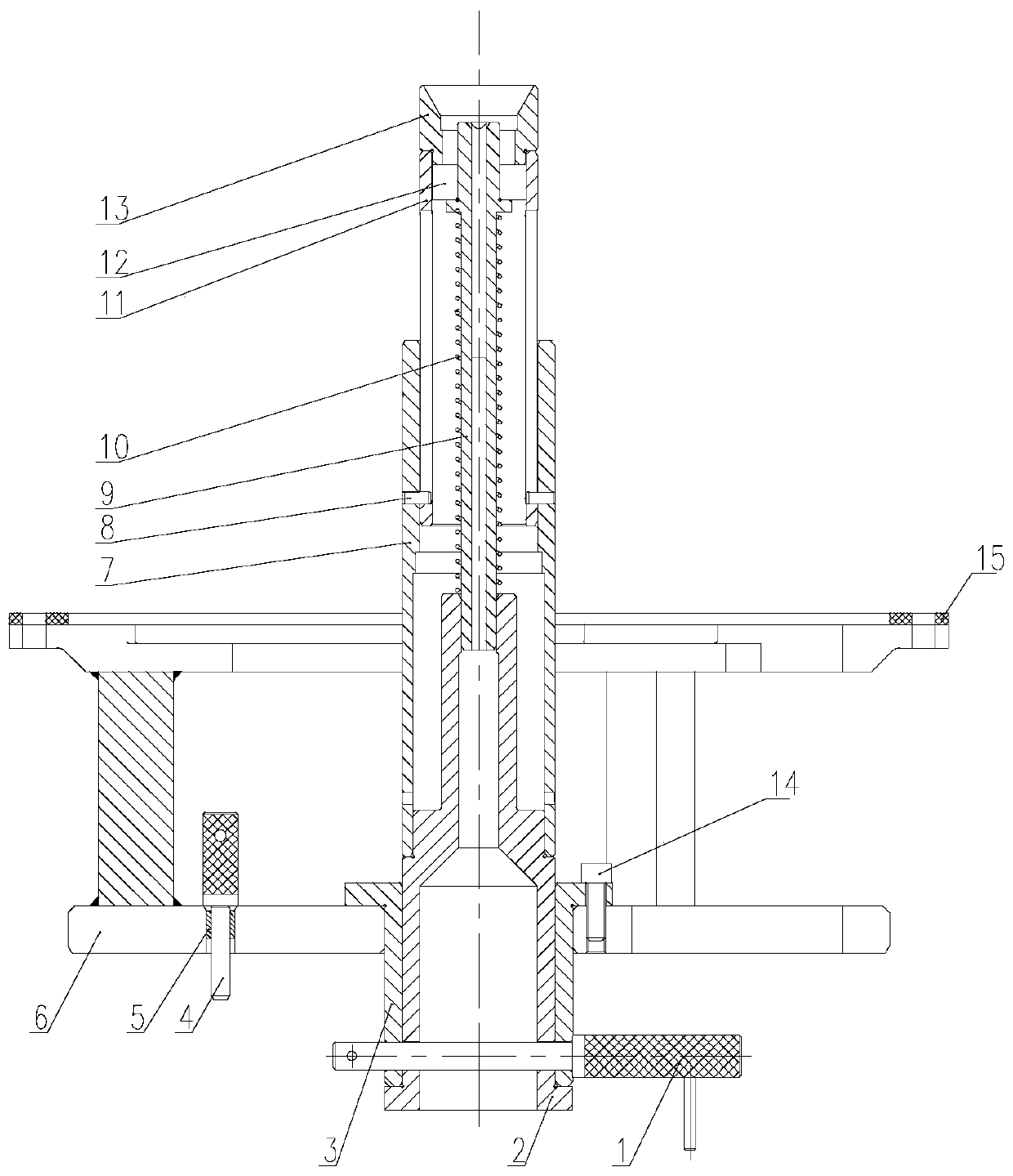 Disassembling method of cold-end unit body