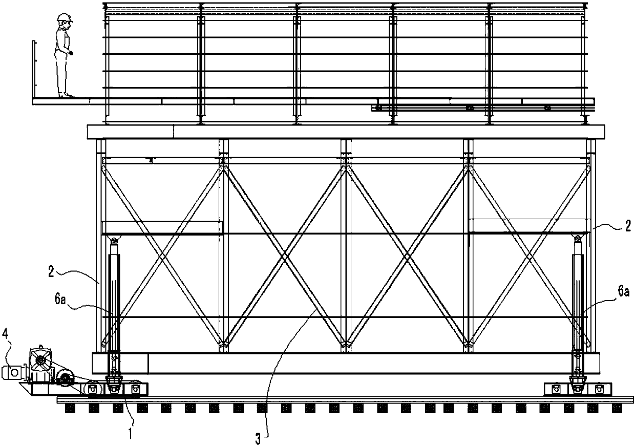 Construction equipment and application of reinforced skeleton of tunnel second lining