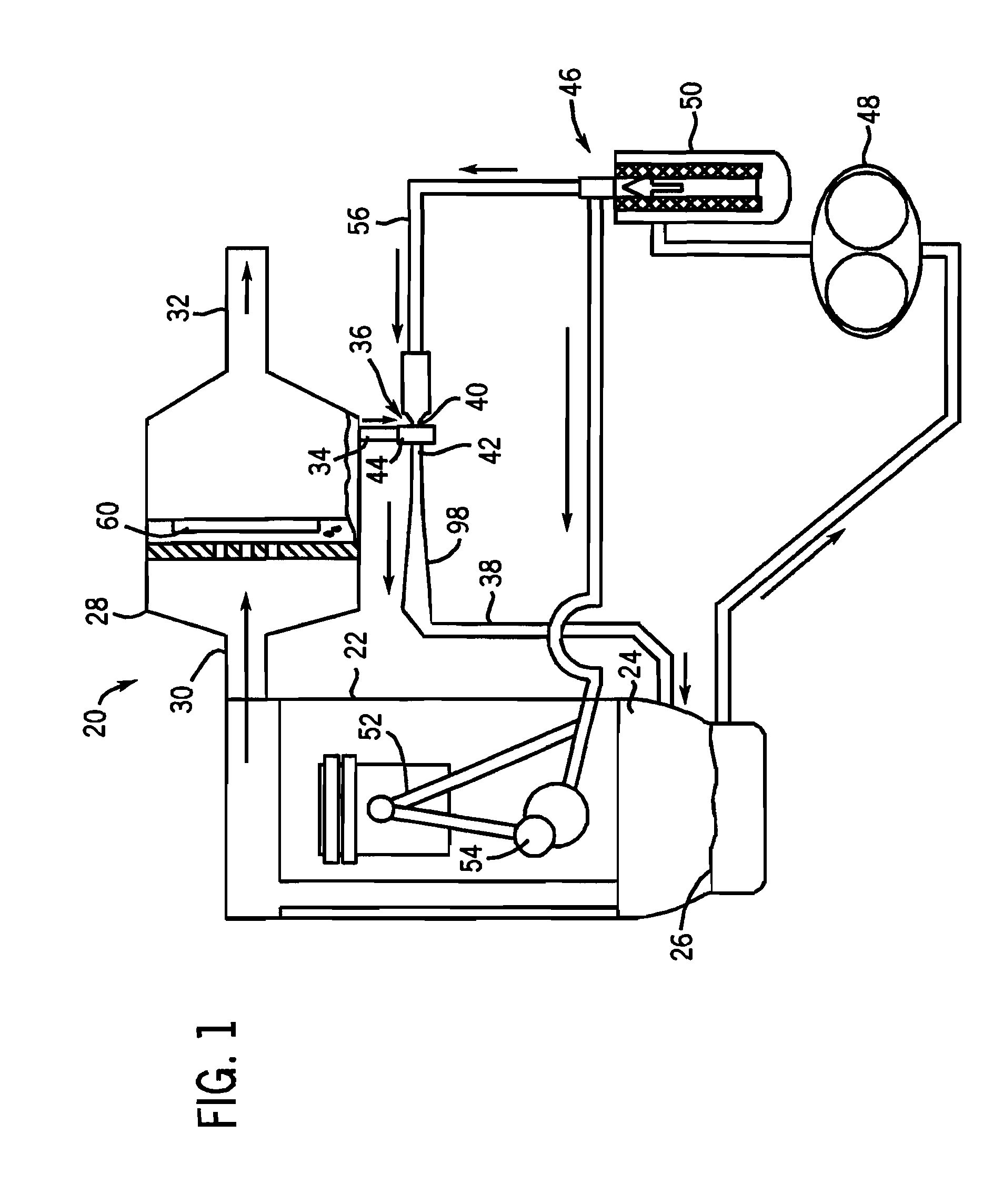 Crankcase Ventilation System with Engine Driven Pumped Scavenged Oil