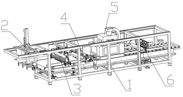 Production and assembling equipment for TST-PVC floor