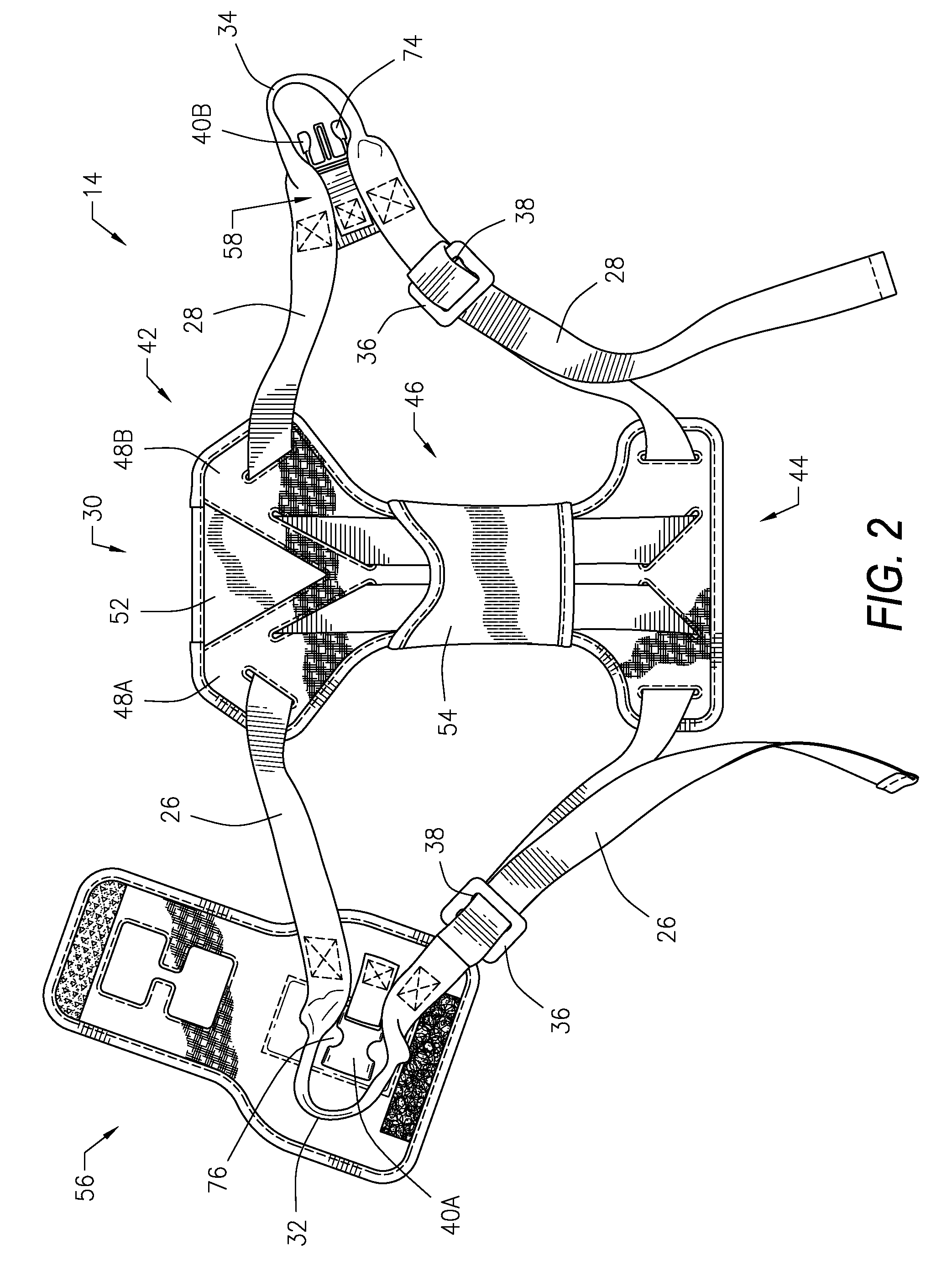 Pet harness safety system