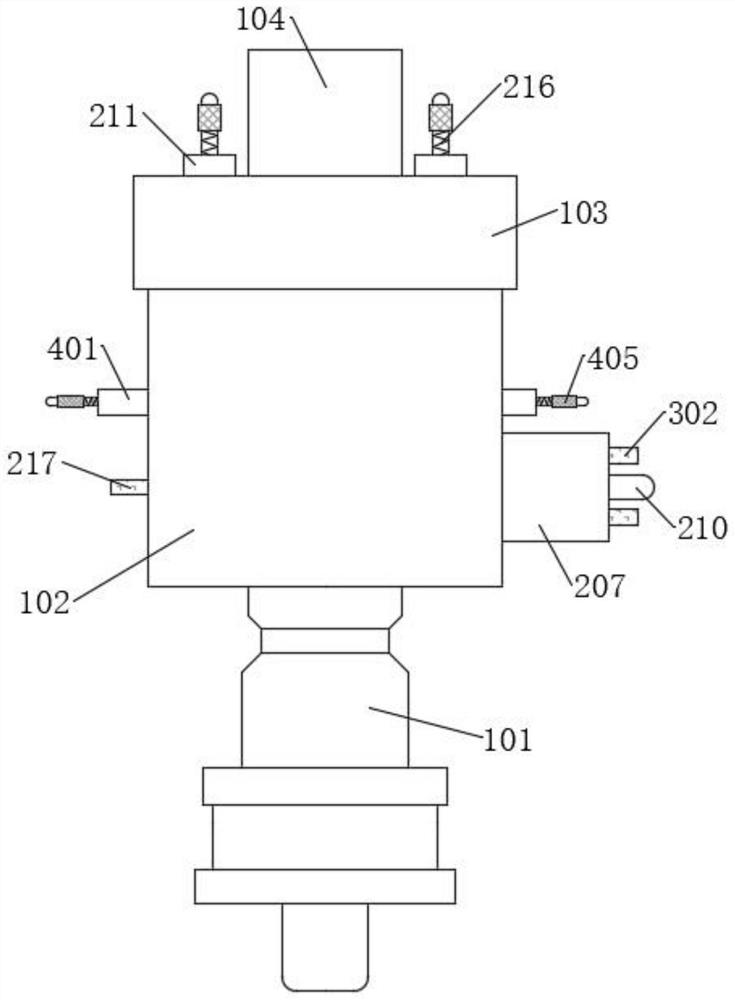 Integrated high-pressure hydrogenation port with filtering module