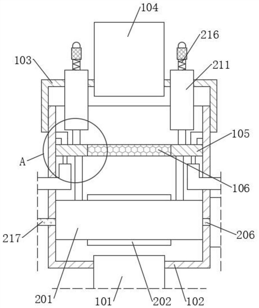 Integrated high-pressure hydrogenation port with filtering module