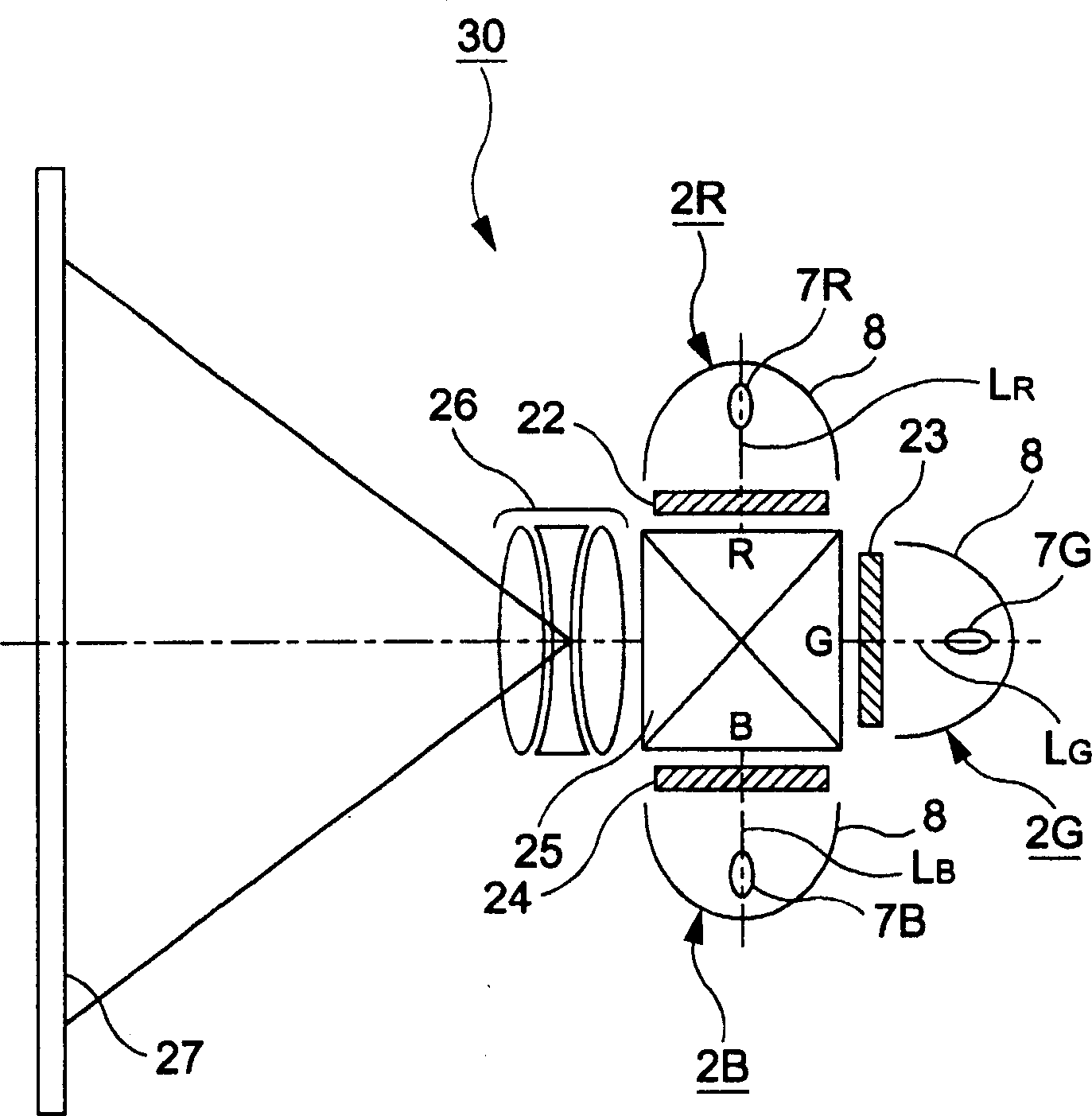 Displaying device and its light regulation method