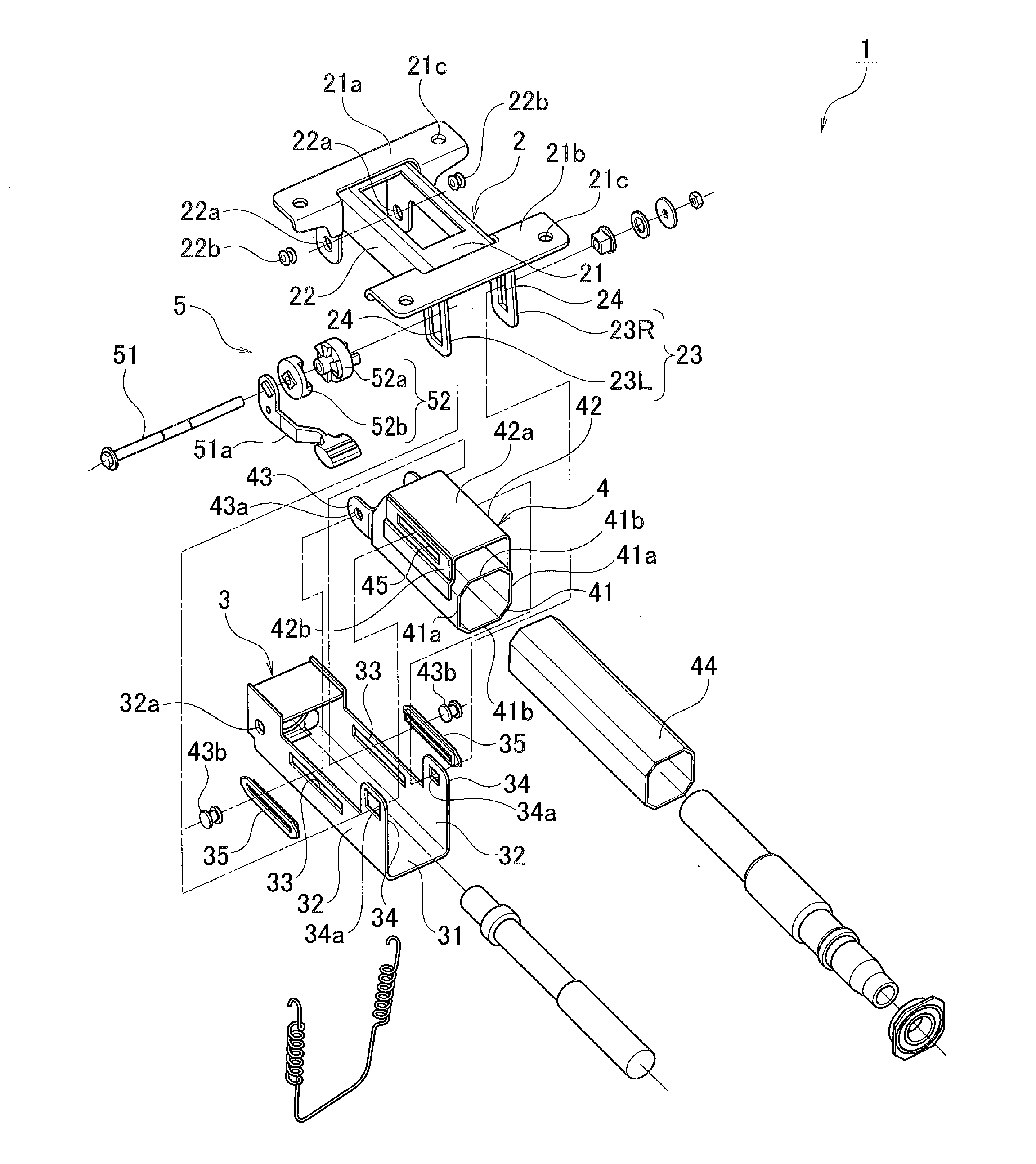 Steering column device