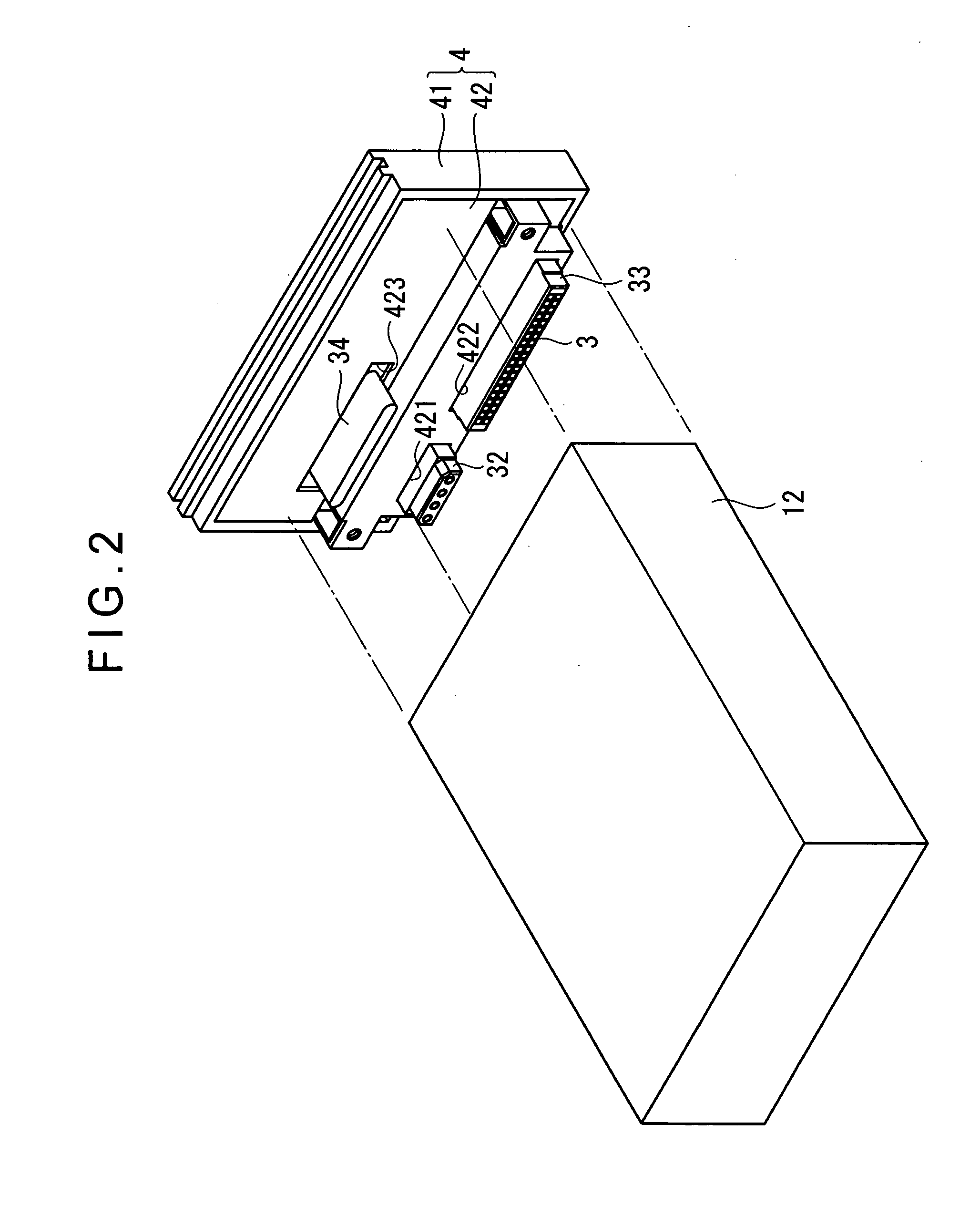 Connection device, connector unit, connectors, and electronic equipment