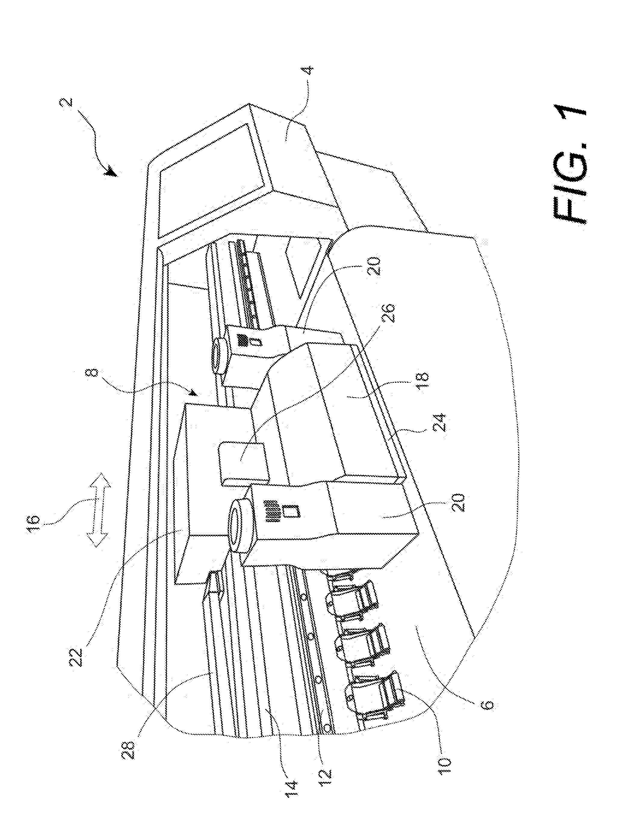Apparatus and method for printing sharp image in an inkjet printer