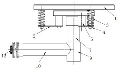 Drum set double-gear silencer