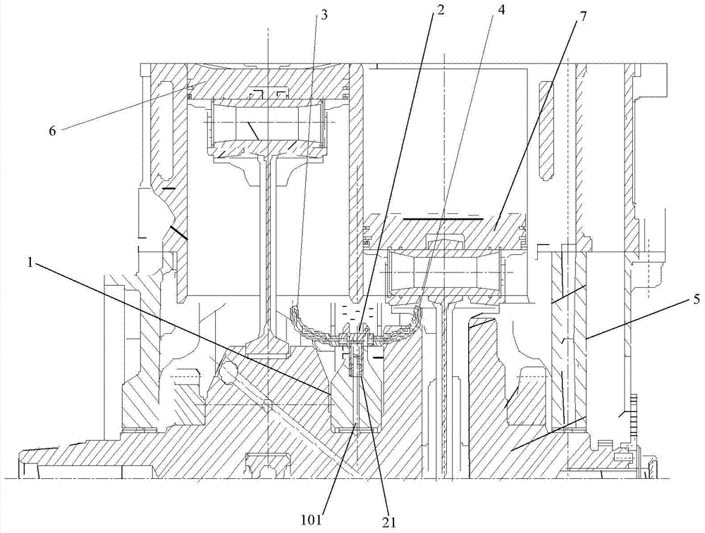 Motorcycle engine piston cooling system and motorcycle engine