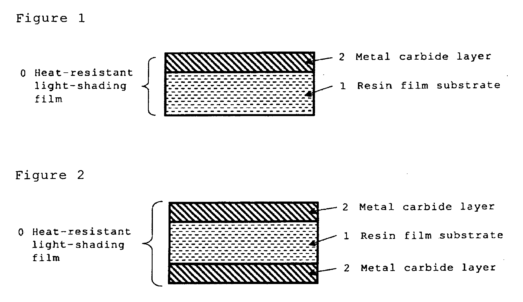 Heat-resistant light-shading film and production method thereof, and diaphragm or light intensity adjusting device using the same