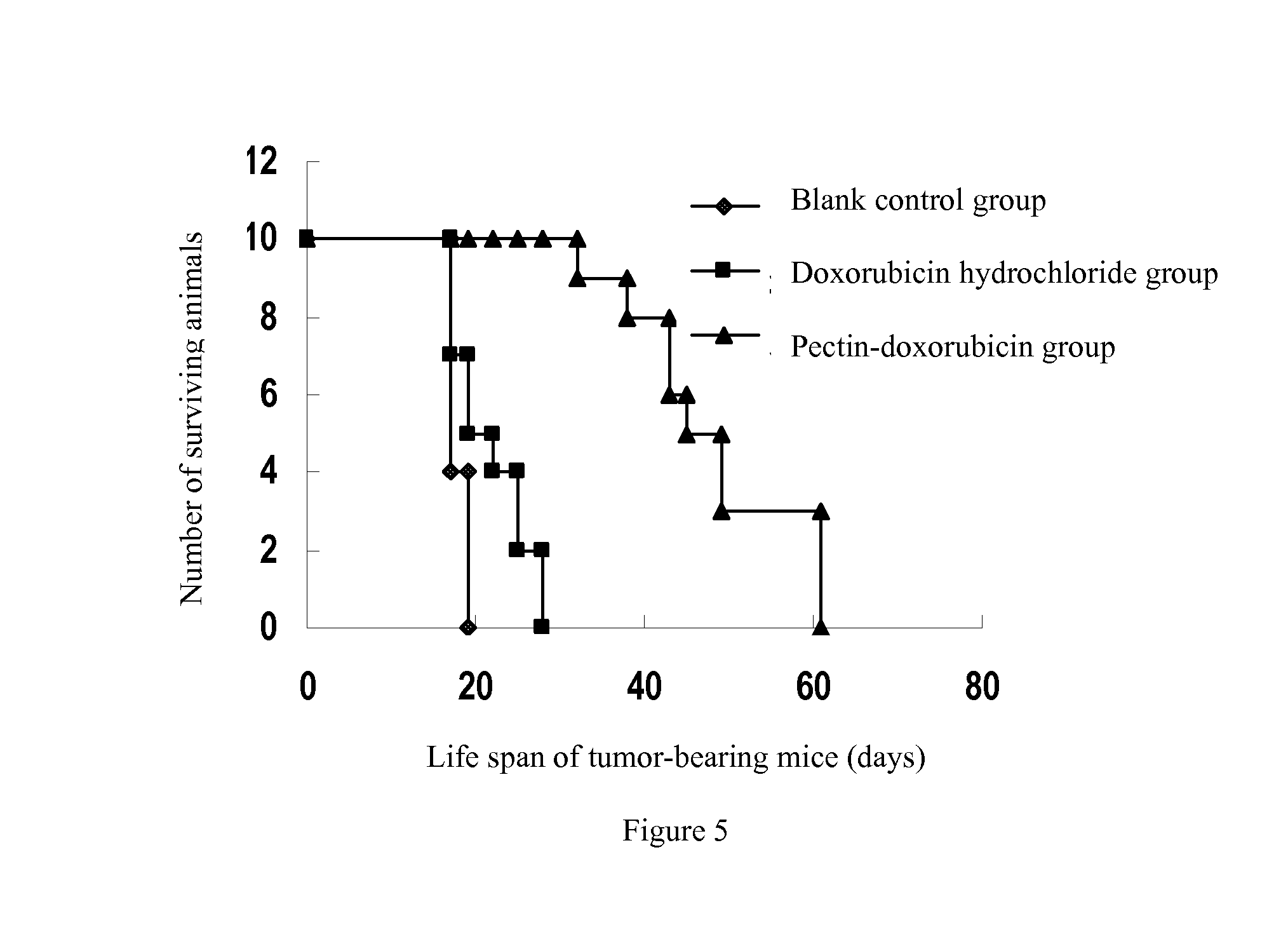 Passive solid tumor targeting anticancer prodrug and preparation method thereof