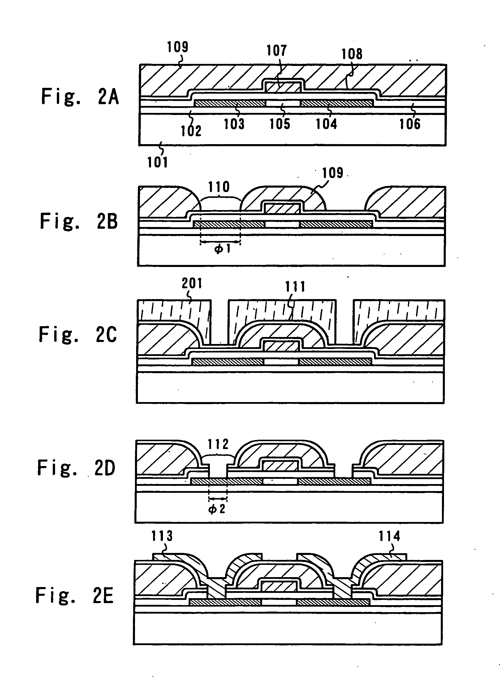 Semiconductor element and display device using the same