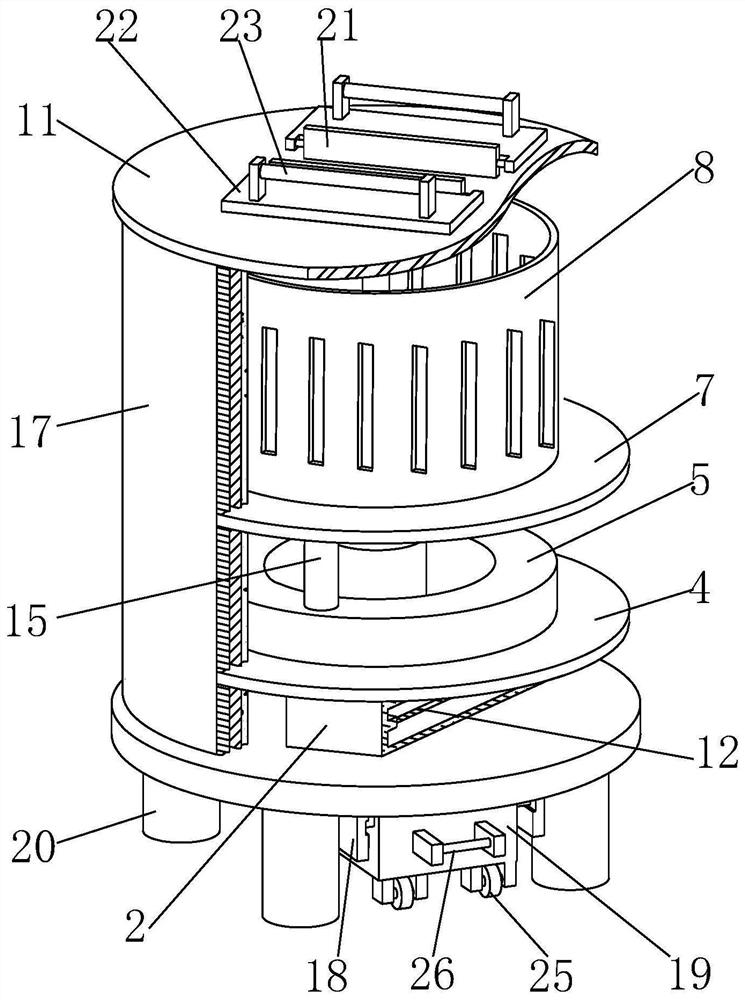 Chemical industry material finished product dehydration tank