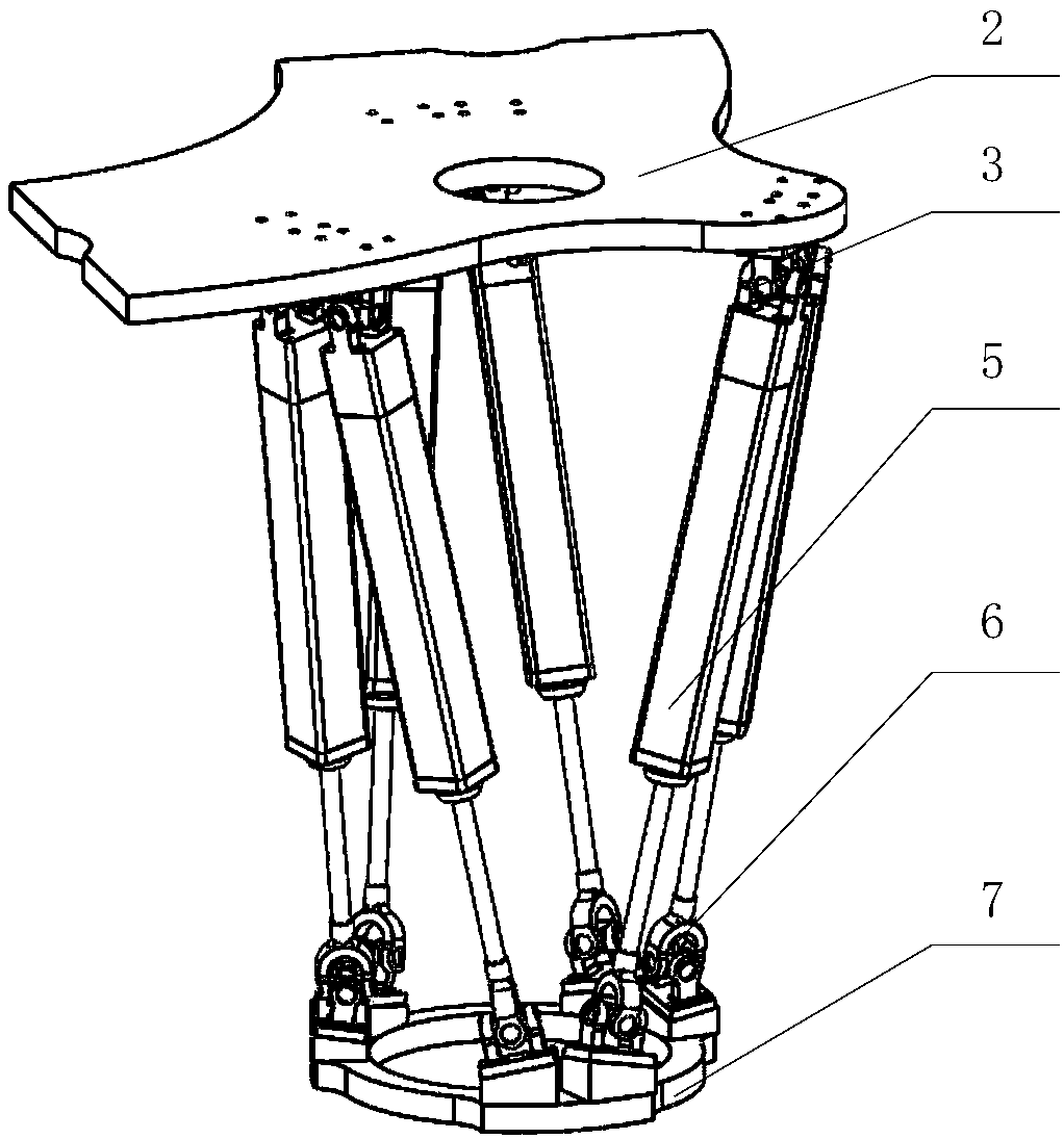 Parallel compliant wheel foot device for wheeled robot