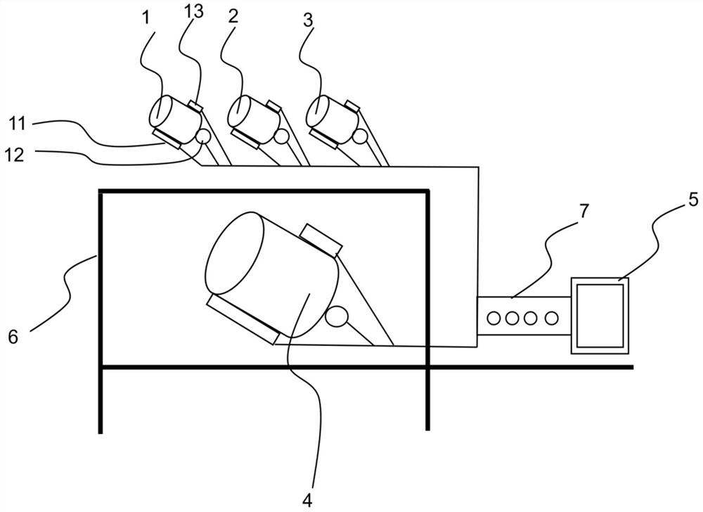 Multi-pot linkage intelligent cooking device and method thereof