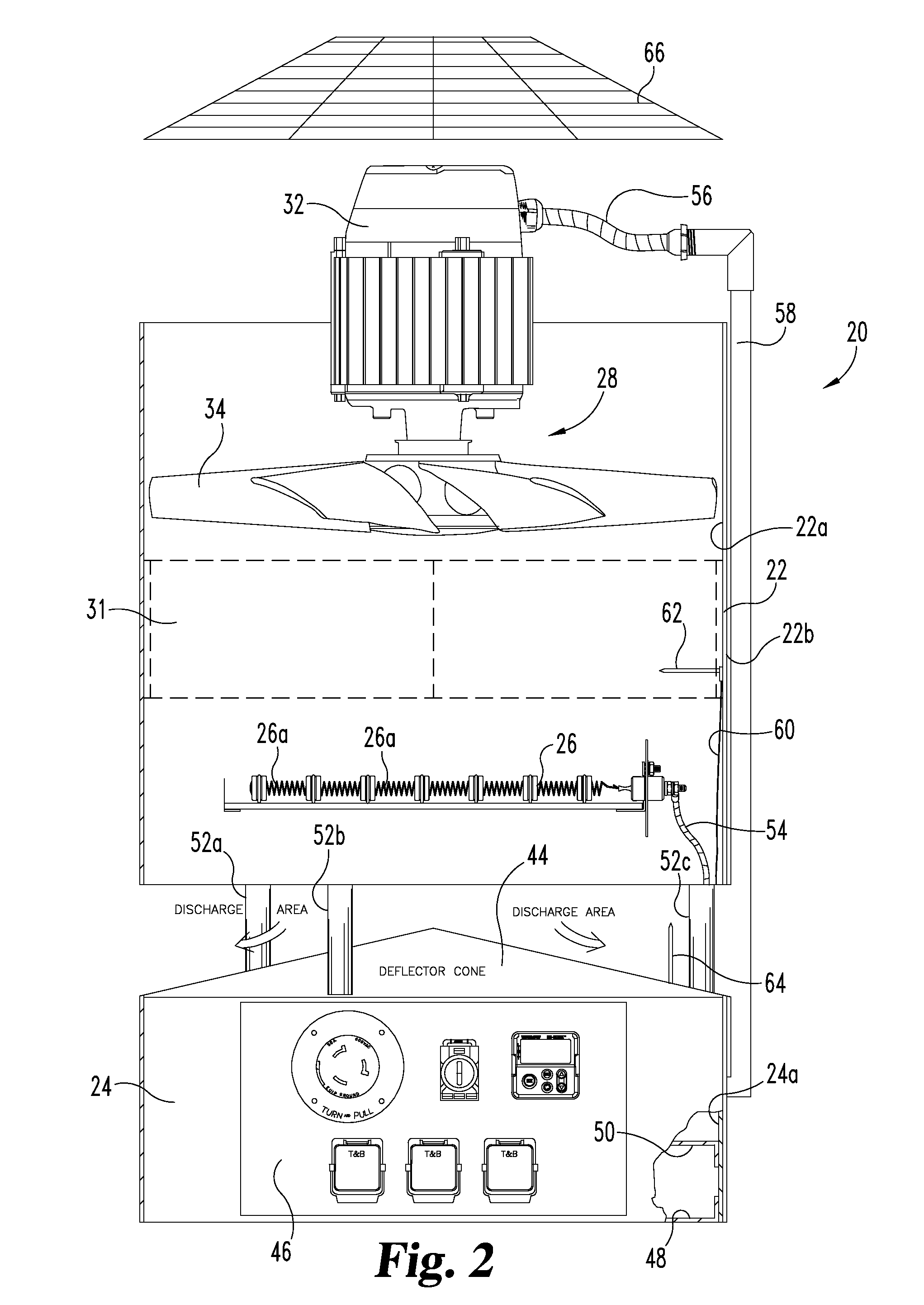 Electric convection heater and method of use for exterminating insects