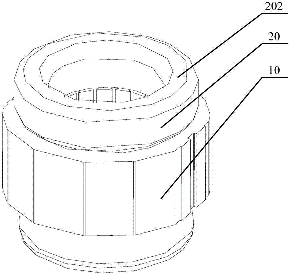 Preparation method, distributed winding motor stator, distributed winding motor and compressor