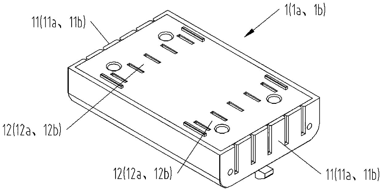 Modular combined socket and modular power supply assembly