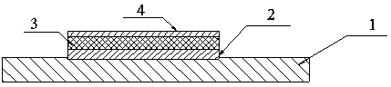 Phase proportion control method for surfacing welding of two-phase corrosion resistant layer on surface of carbon steel