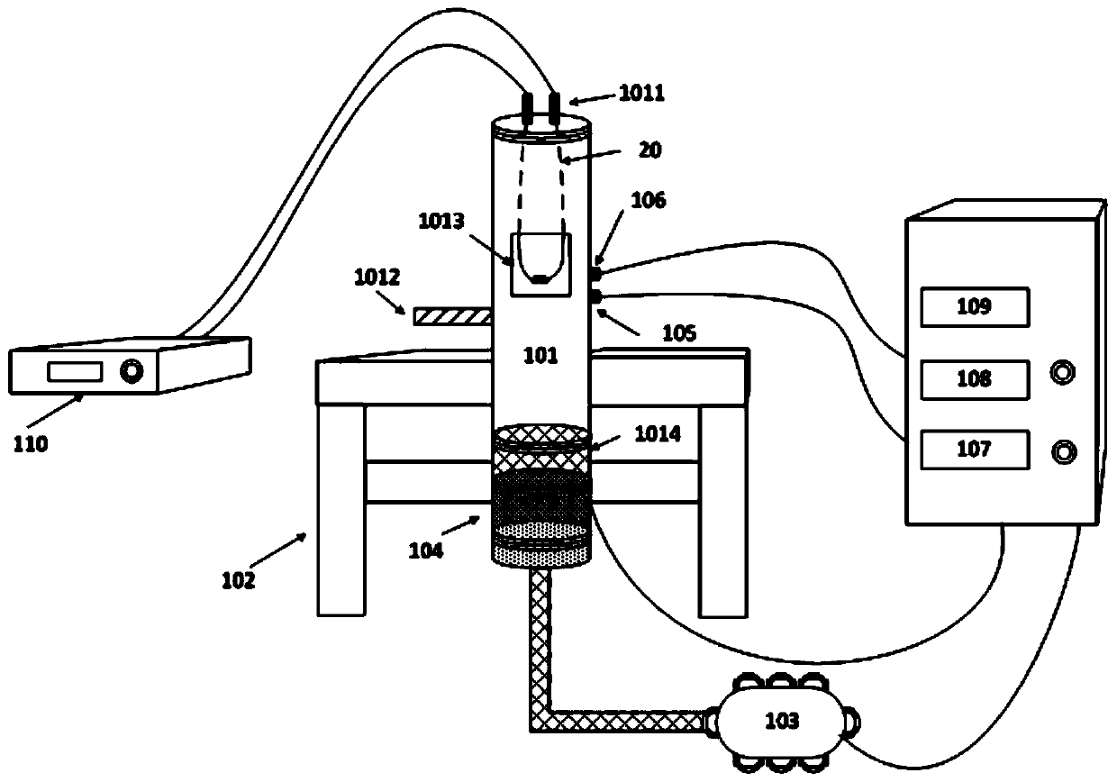 A kind of manufacturing device and method of axial gradiometer based on superconducting connection