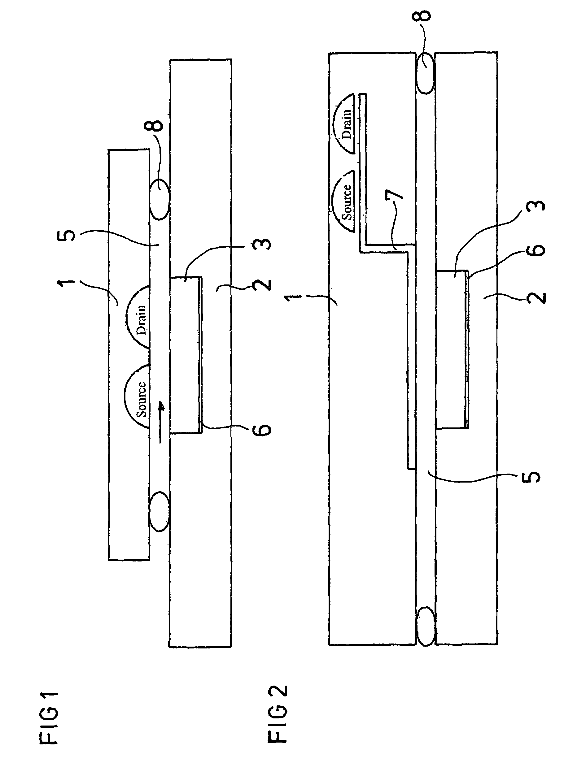 Gas-sensitive field-effect transistor with air gap