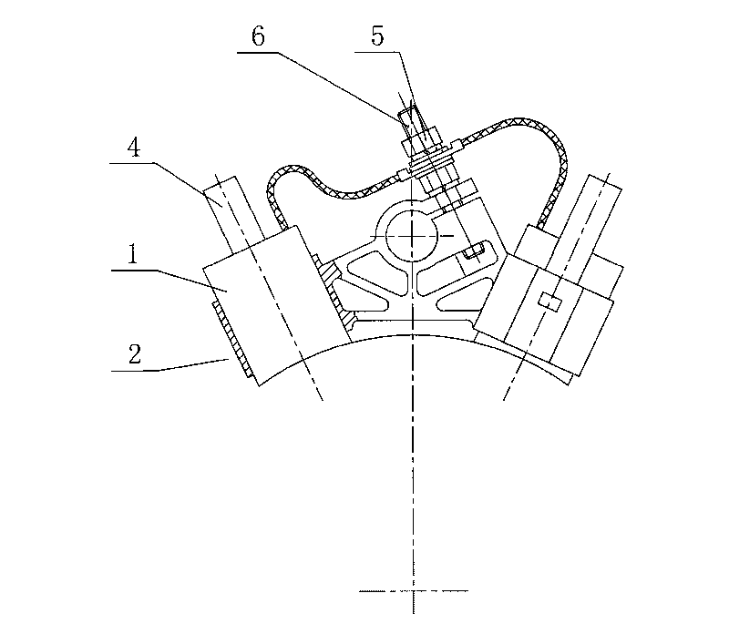 Constant-voltage electric brush device of motor