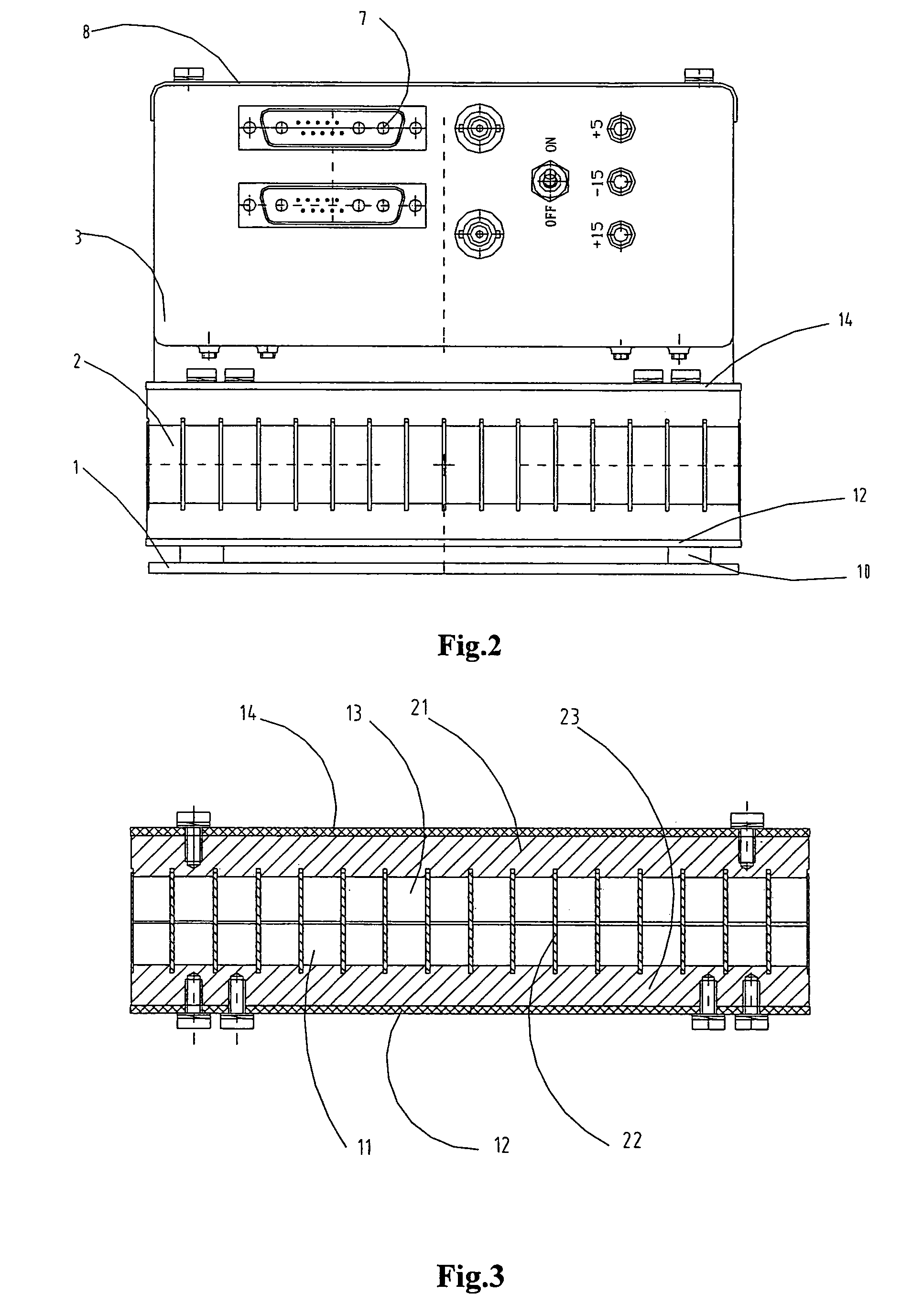 Solid state detector module structure and radiation imaging system