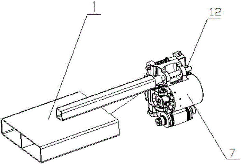 Tramcar starting-free bogie equipment dismounting and replacing tool