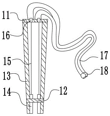 Humidity test probe