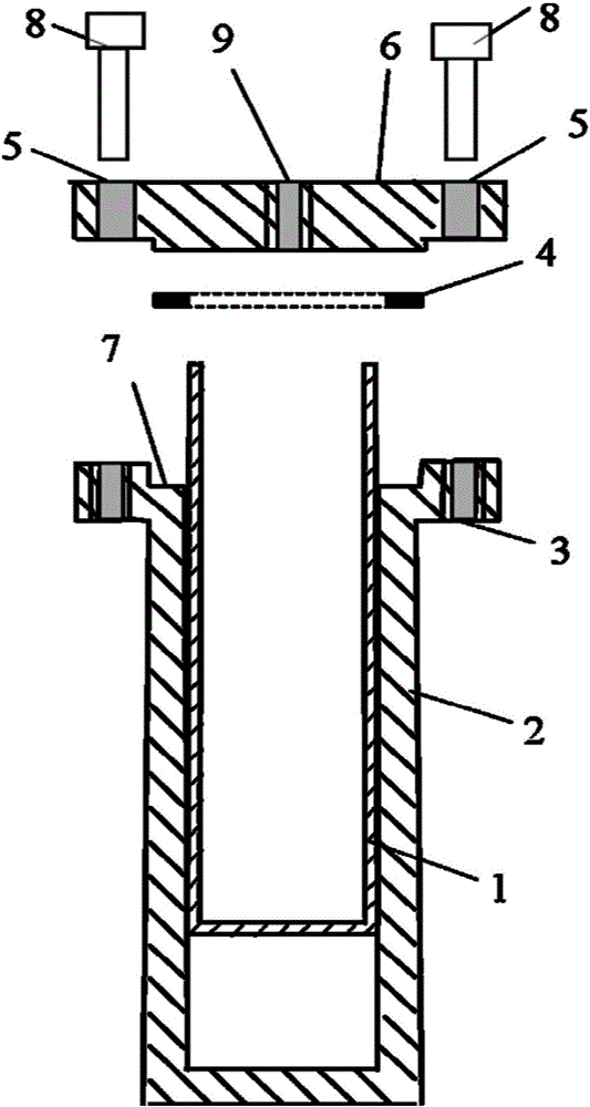 Lab high-temperature aging experiment system for gel state composite fuel