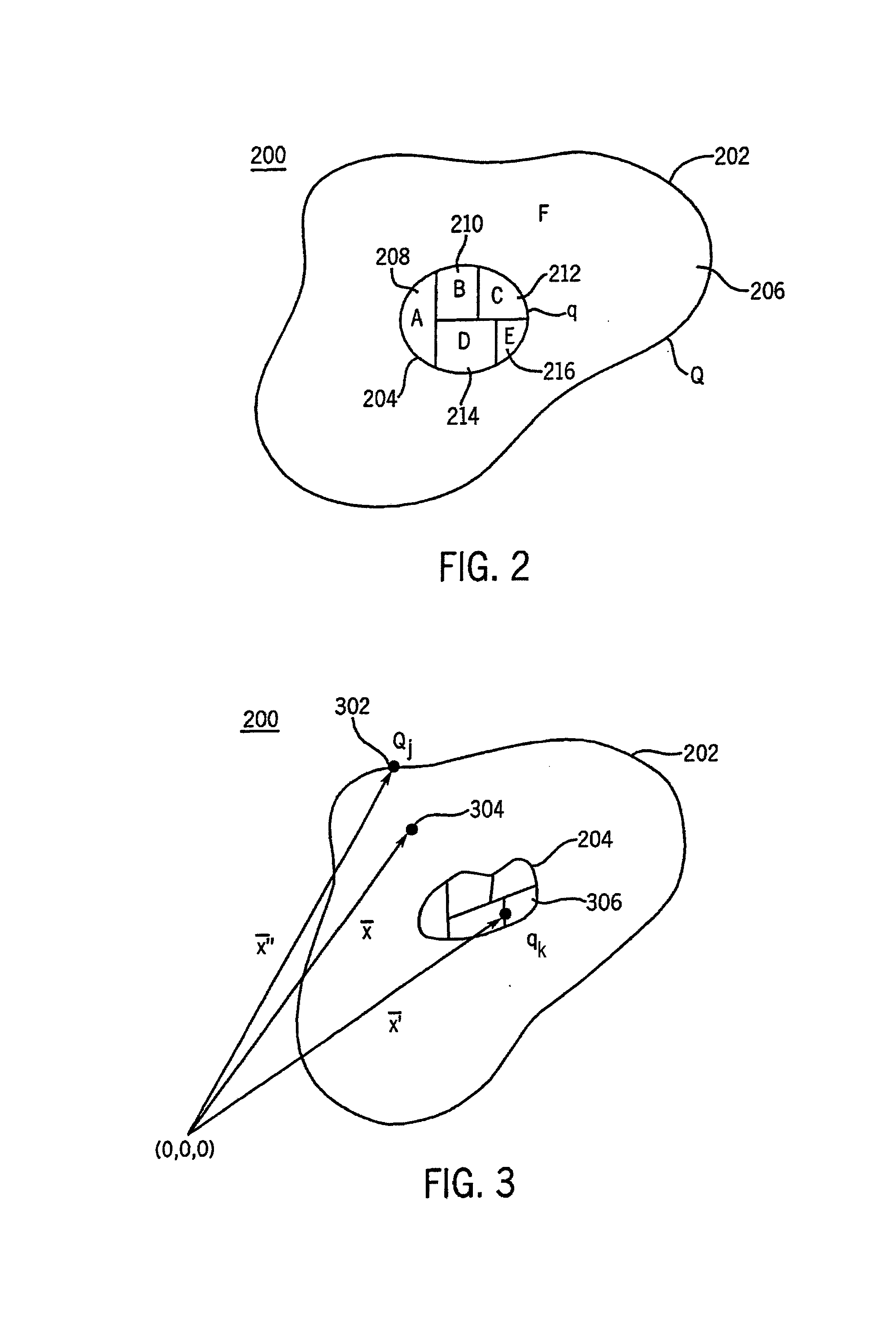 Method and apparatus for determining electrical properties of objects containing inhomogeneities