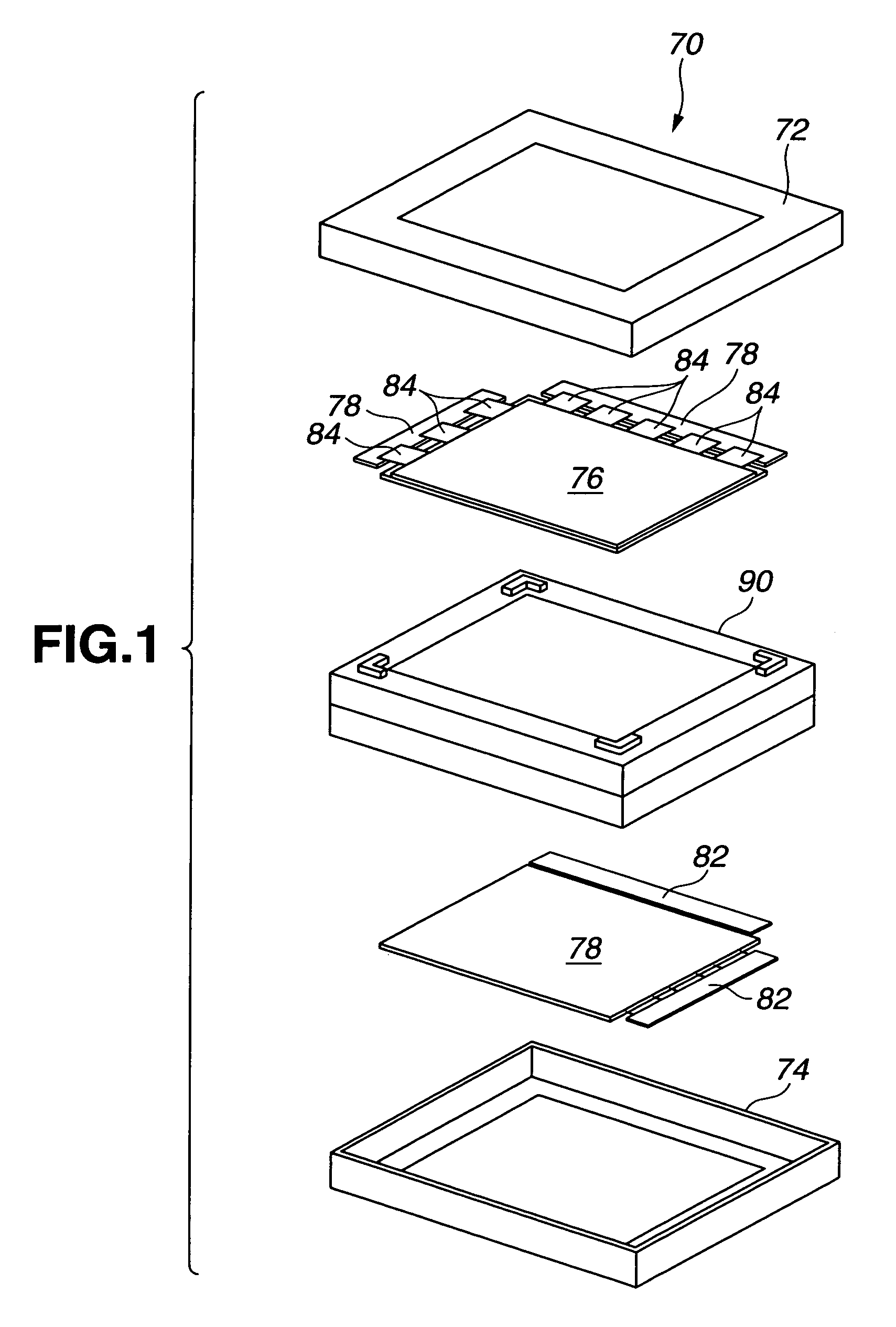 Backlight assembly for directly backlighting displays