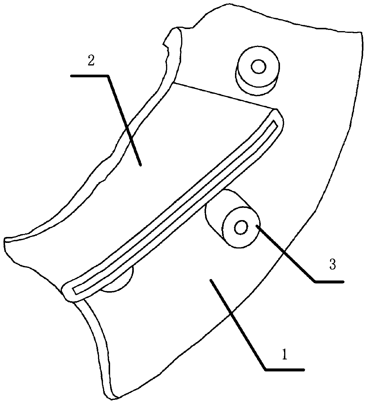 Child DDH acetabular osteotomy orthopedic guide plate and use method thereof