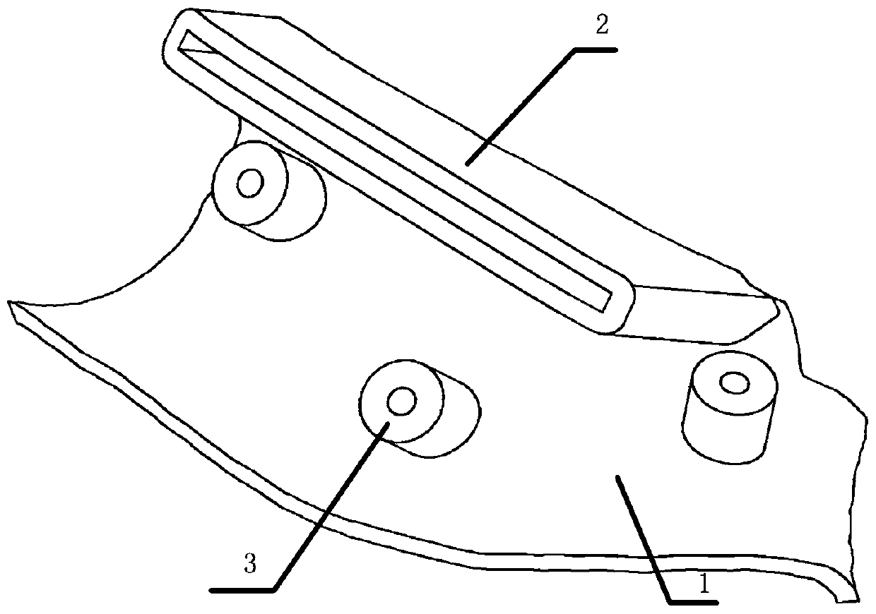 Child DDH acetabular osteotomy orthopedic guide plate and use method thereof