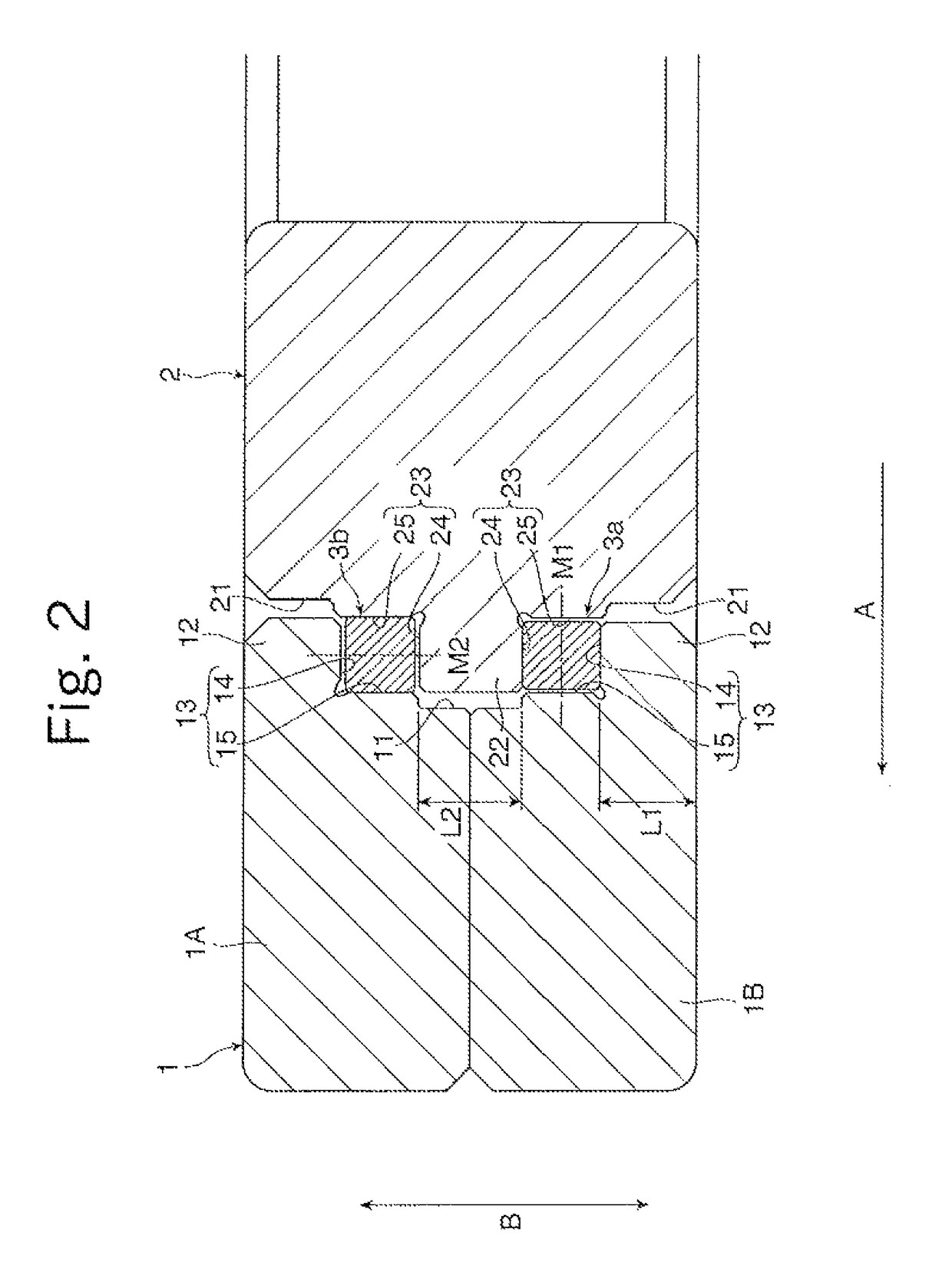 Double-row roller bearing