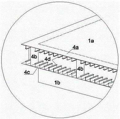 Semi-submersible module and its assembly method for combining large-scale floating body on water