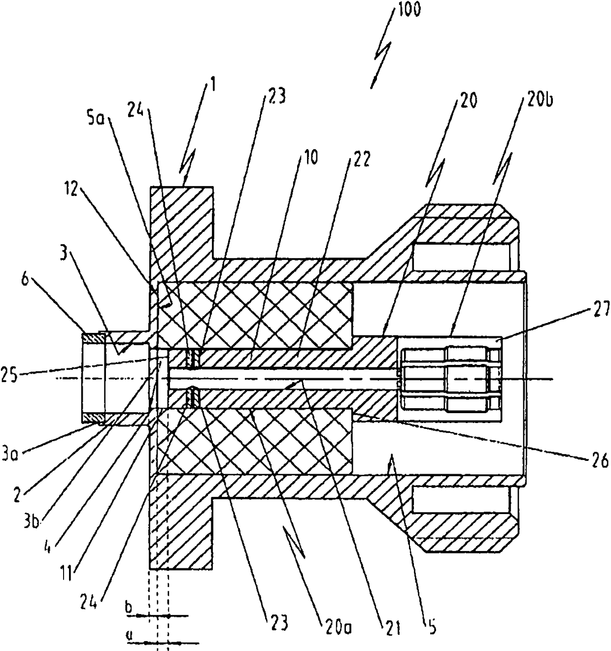 Coaxial cable socket