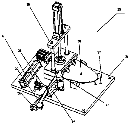 Production process and equipment for corner window glass edge-cladding assembly